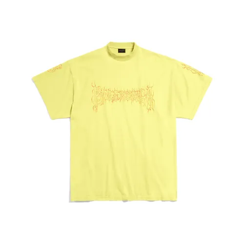 BALENCIAGA Желтые Женские Футболки
