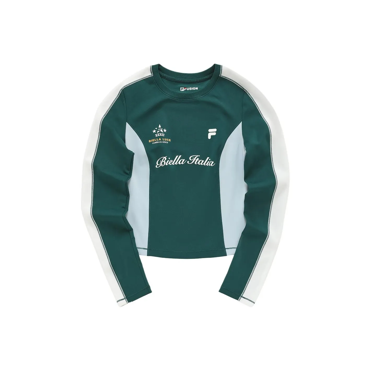 FILA FUSION UNIFORM T-Рубашка Женская Valley Темно-Зеленая