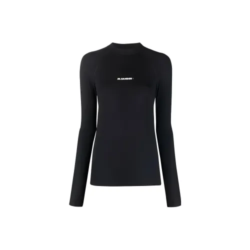 JIL SANDER Черные Женские Рубашки T