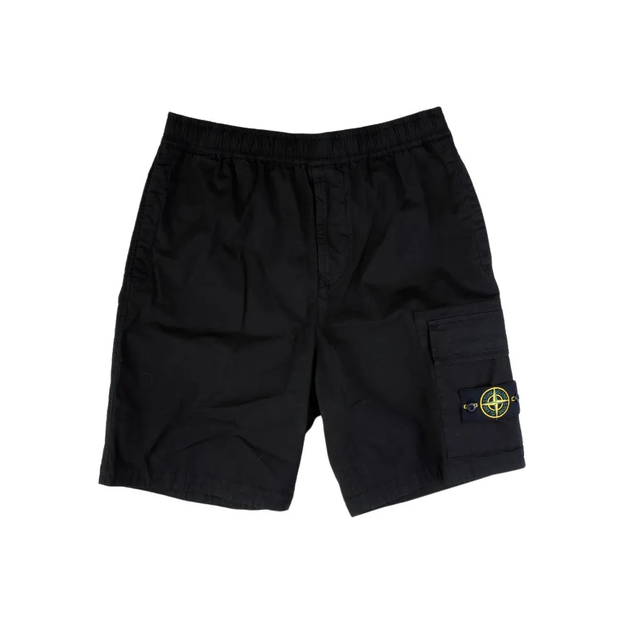 STONE ISLAND Повседневные шорты Мужские Черные