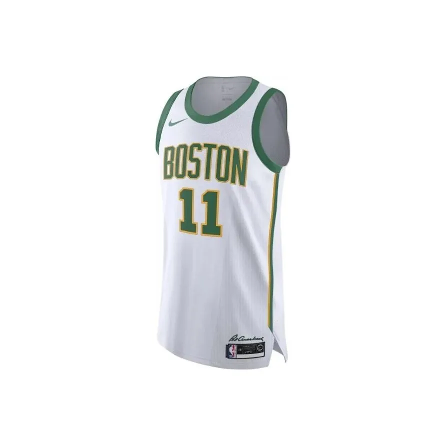 Nike Basketball Jersey AU Player Edition, Boston Celtics City Limited, Irving Size 11 Unisex White Green
