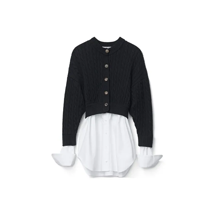 Alexander Wang Sweater Women's Black White