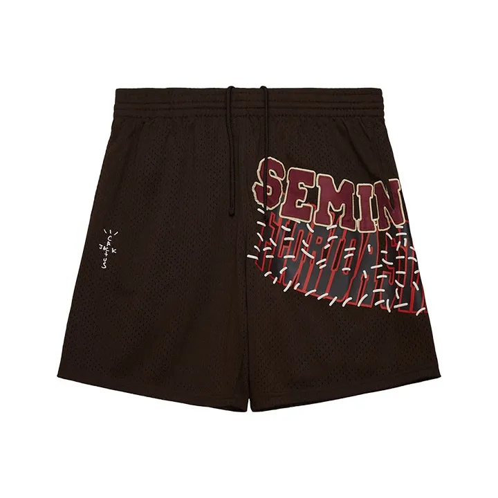 Travis Scott X Mitchell & Ness Florida State Seminoles Basketball Shorts