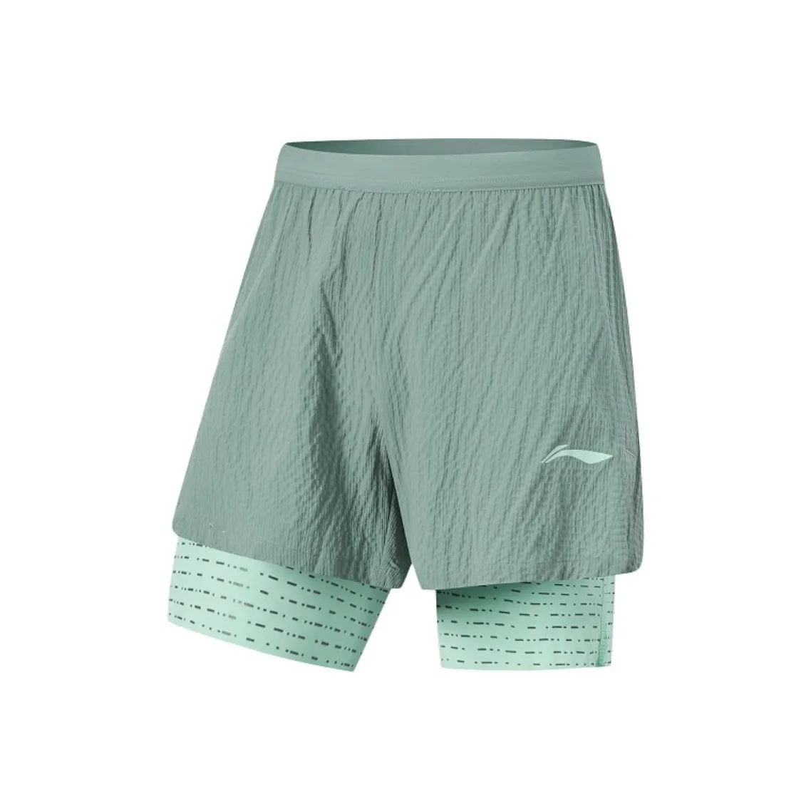 Лайнер Running Collection Спортивные шорты Мужские Озерный зеленый