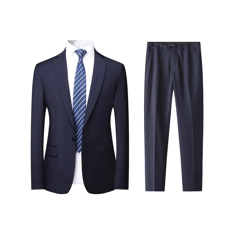 H YXIANG Business Suits Men's