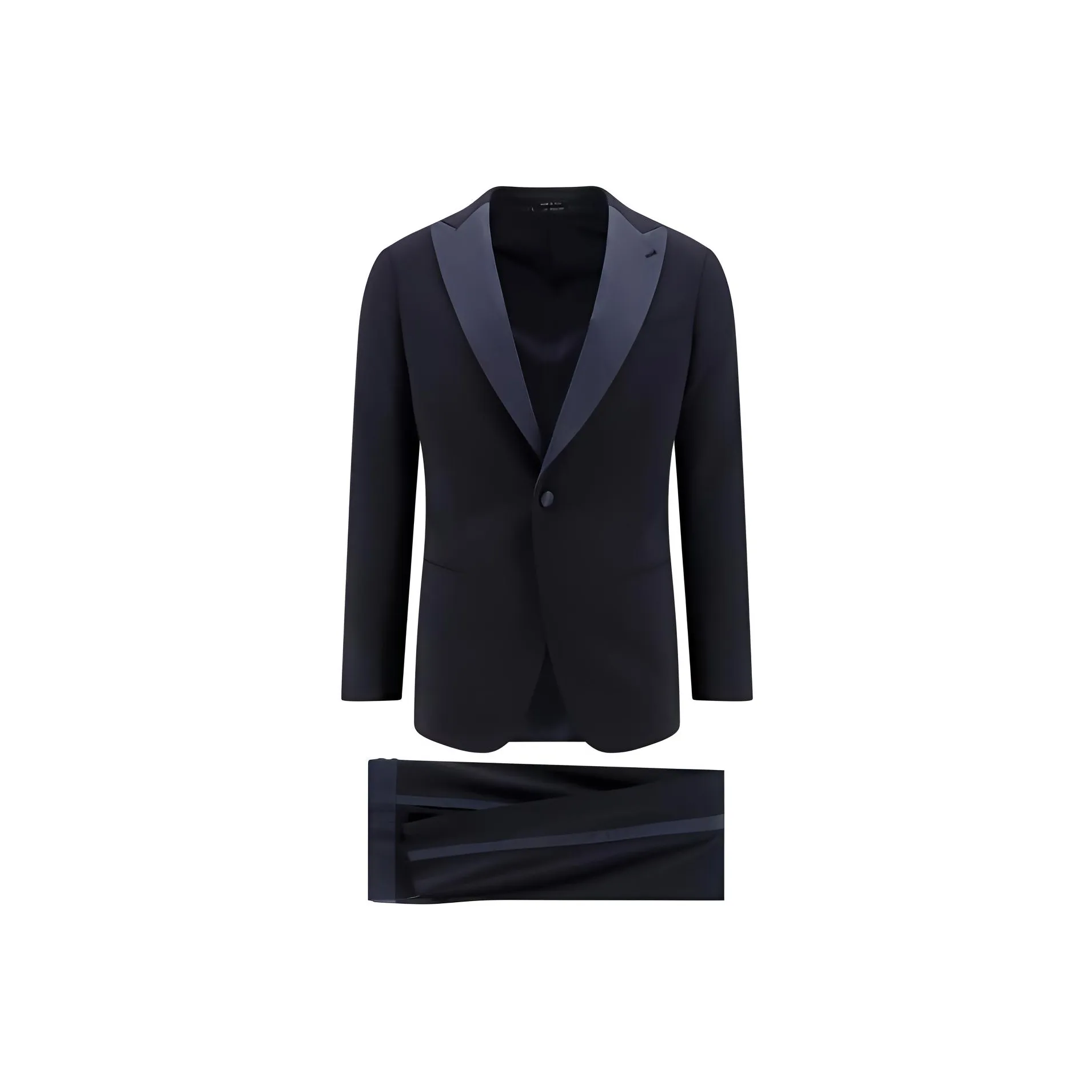 GIORGIO ARMANI Single Breasted Straight Leg Tailored Suit