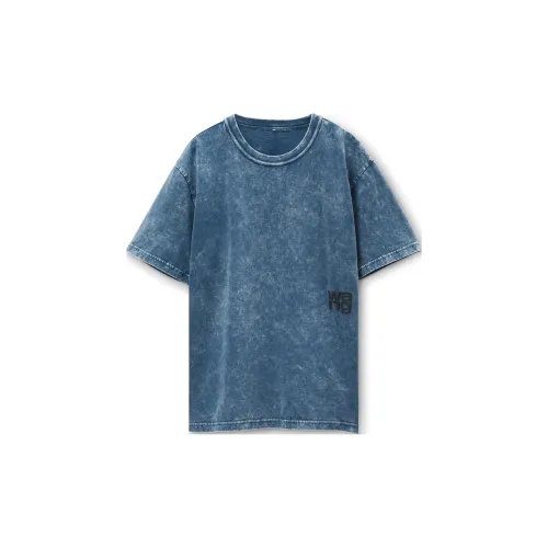 alexander wang ACID Wash black ice Женские футболки