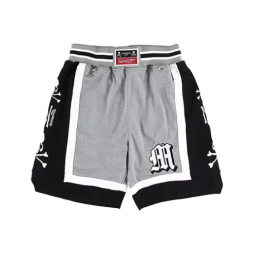Mitchell Ness Черно-серые Спортивные шорты унисекс