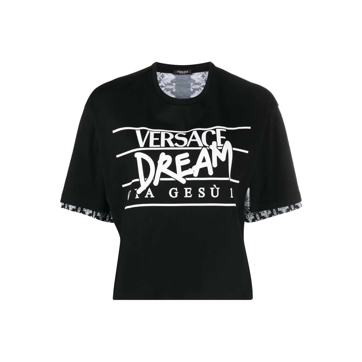 VERSACE Черные Женские Футболки