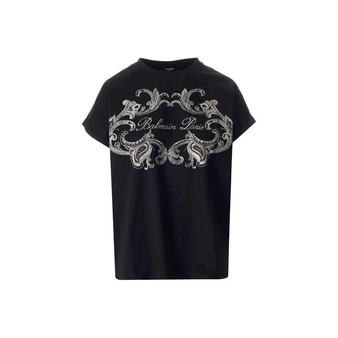 BALMAIN Черные Женские Т-рубашки