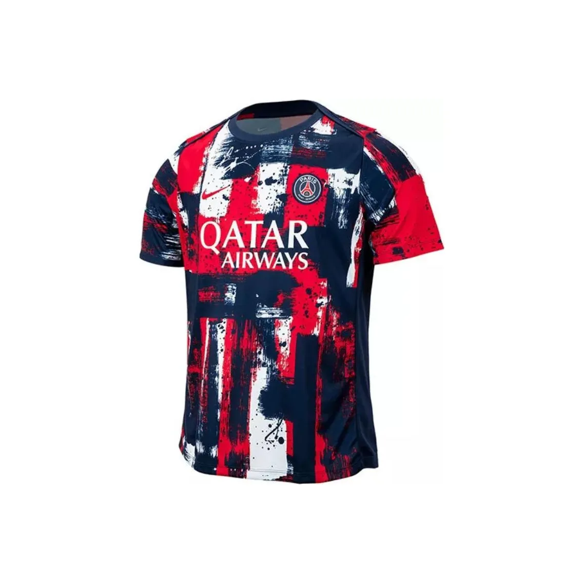Nike Paris Saint Germain Academy Pro Home Men's Nike Dri FIT Soccer Pre Match Short Sleeve Top