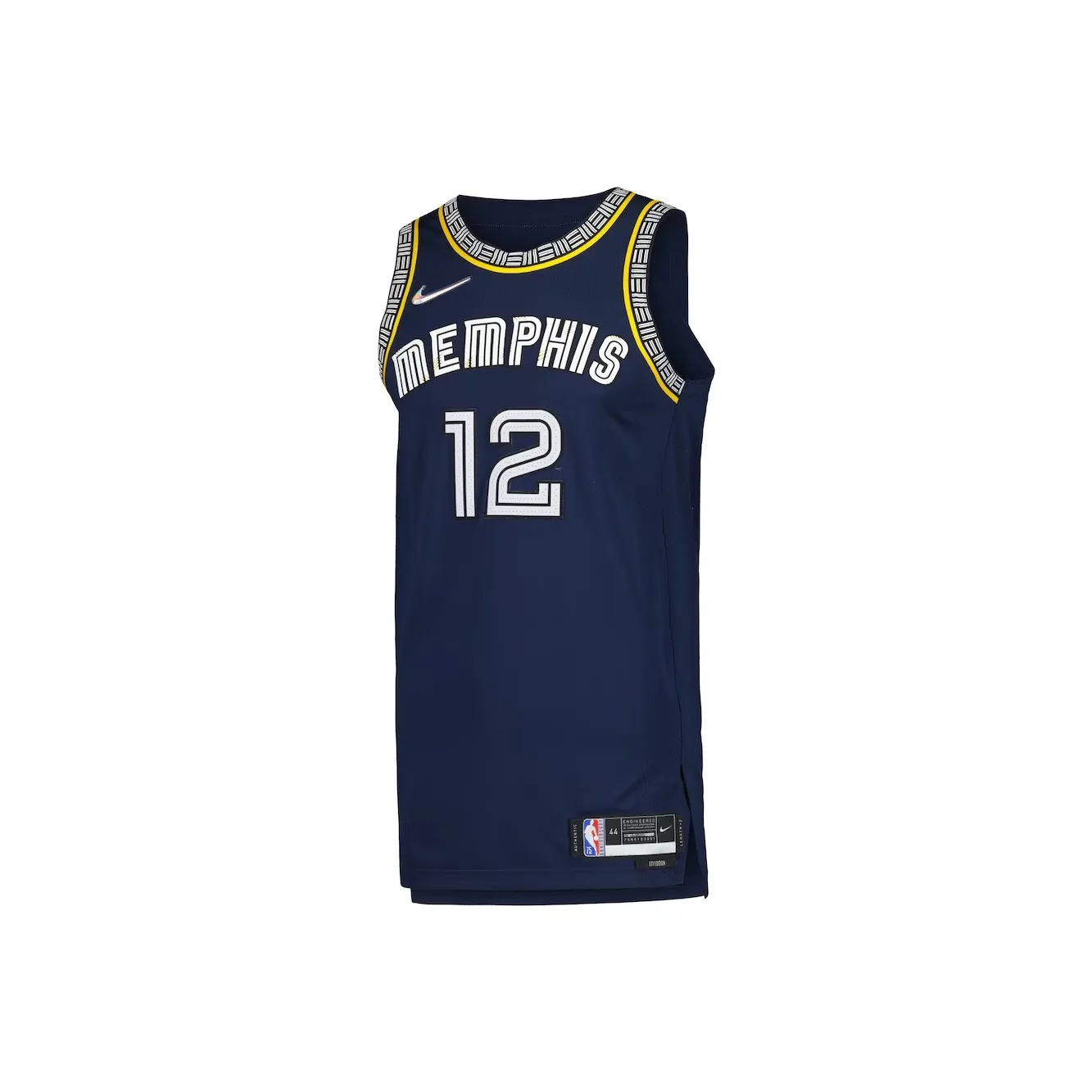 Nike Ja Морант Memphis Grizzlies Размер 12 Баскетбольная Джерси Унисекс Морской Синий