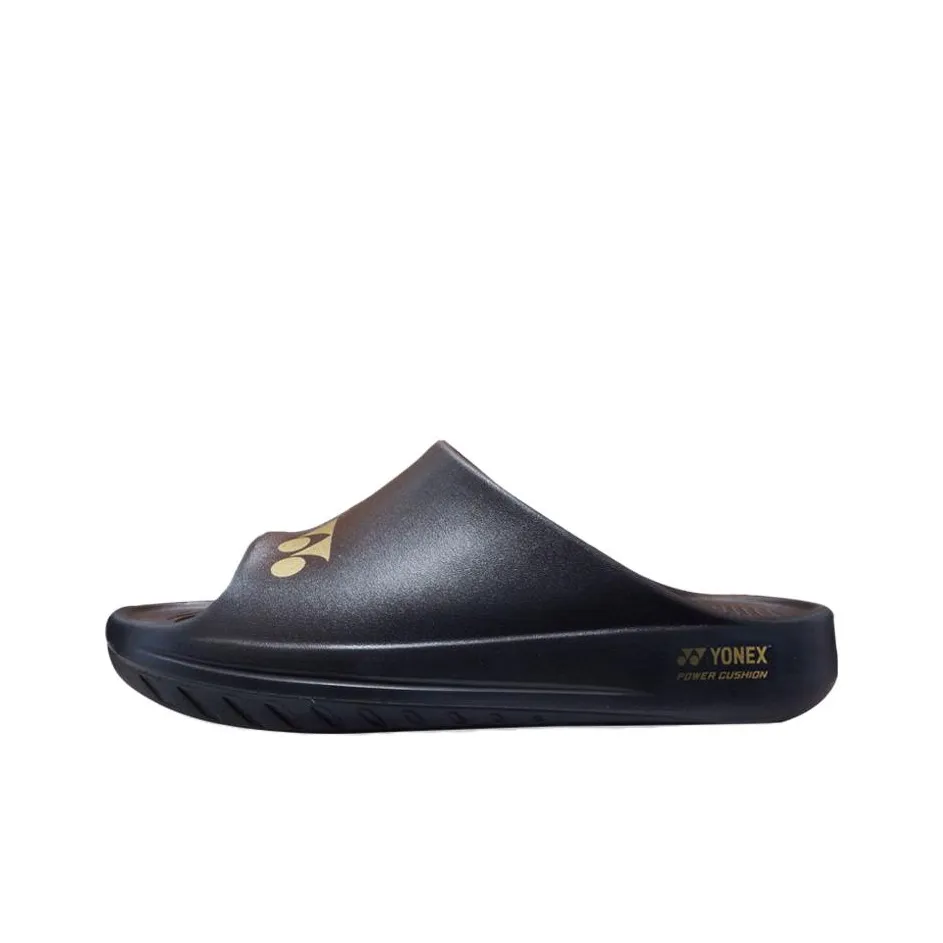YONEX Power Cushion Slip Resistant Abrasion Resistant Slide Slippers Unisex Black