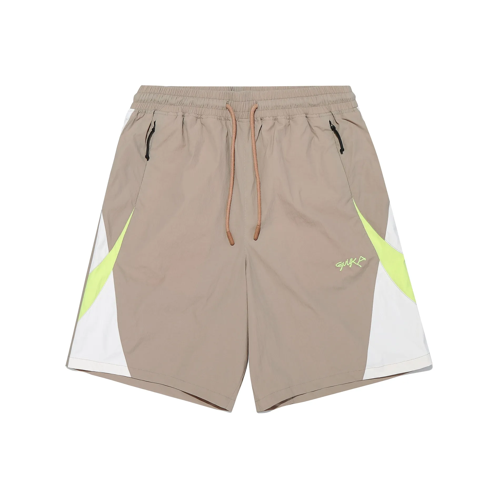 Guuka Khaki Мужские Повседневные Шорты