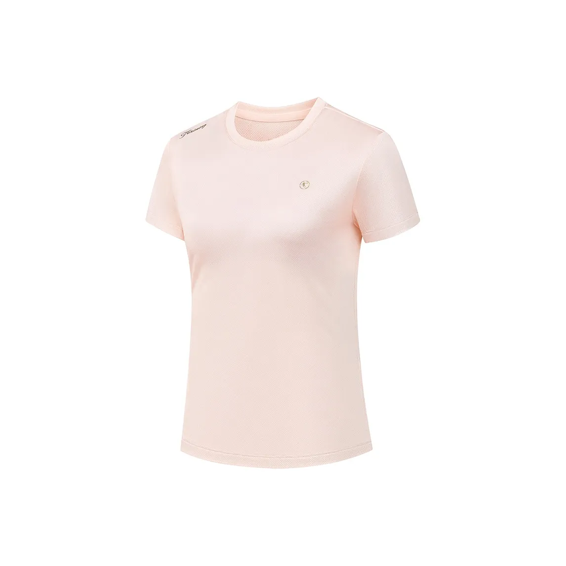 QIAODAN T-рубашка Женская Кристально-розовая