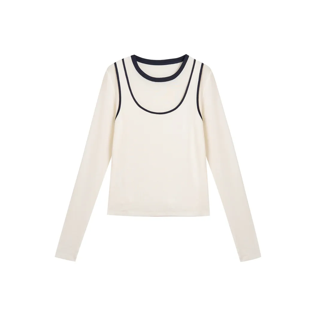 ZIHAN Белые Женские Футболки