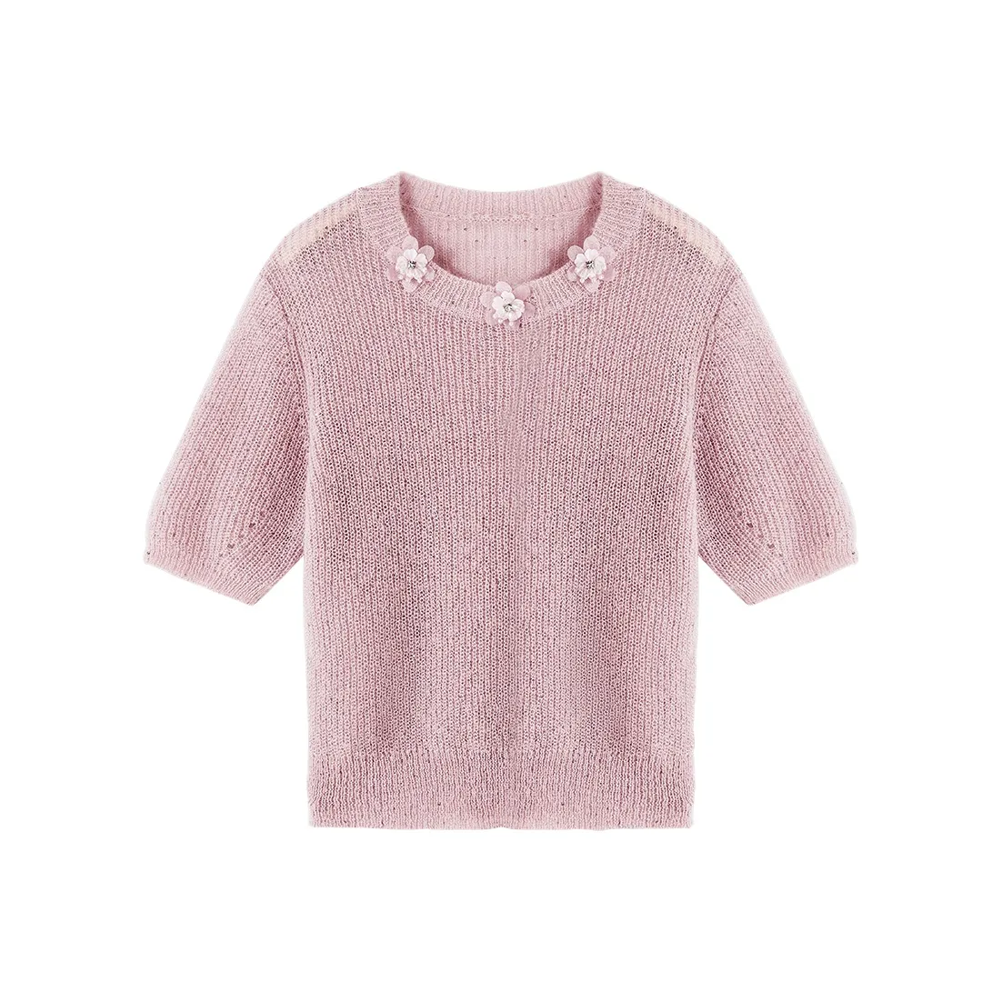 XIANGYING Sweaters Women's Pink