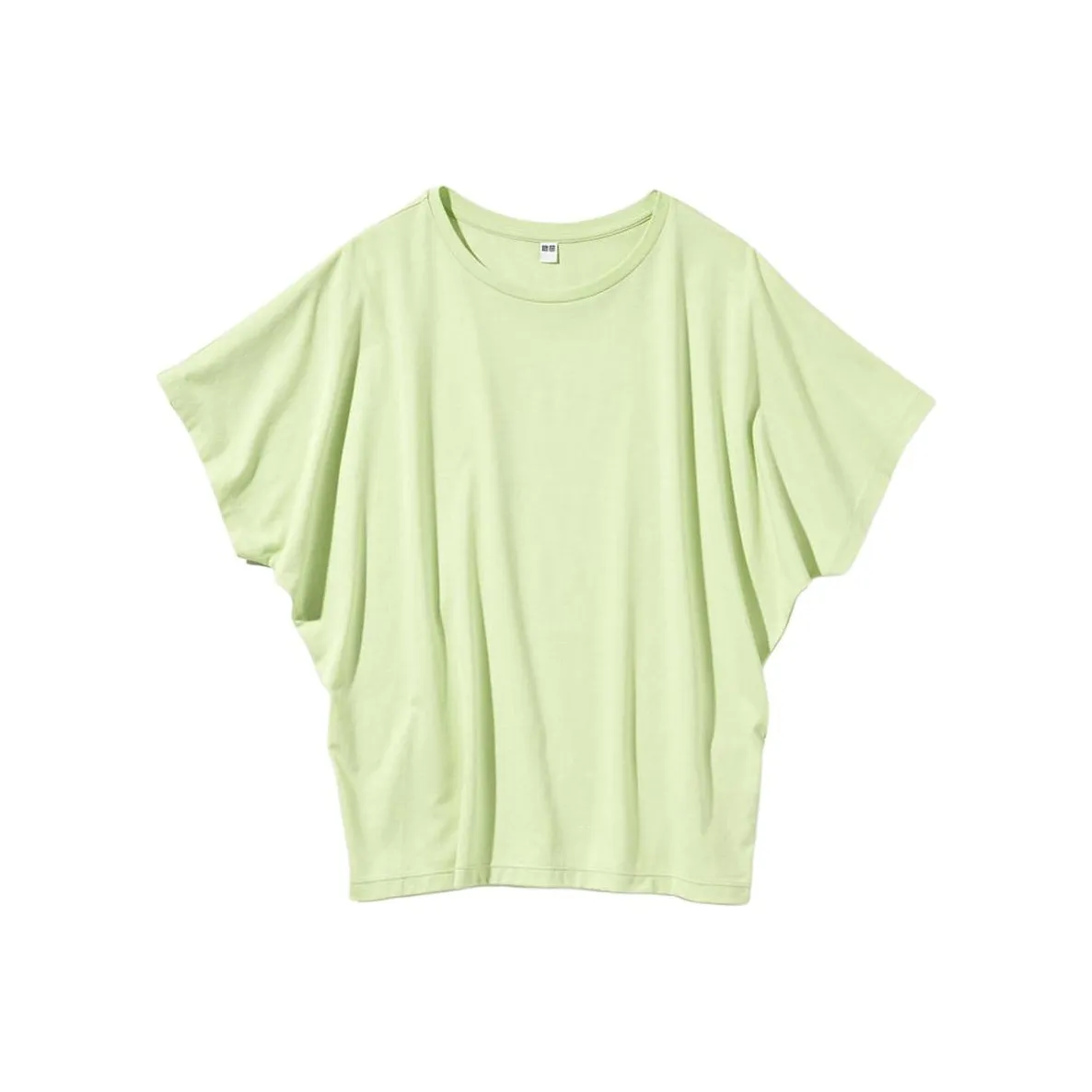 UNIQLO T-рубашка Женская Изумрудно-зеленая