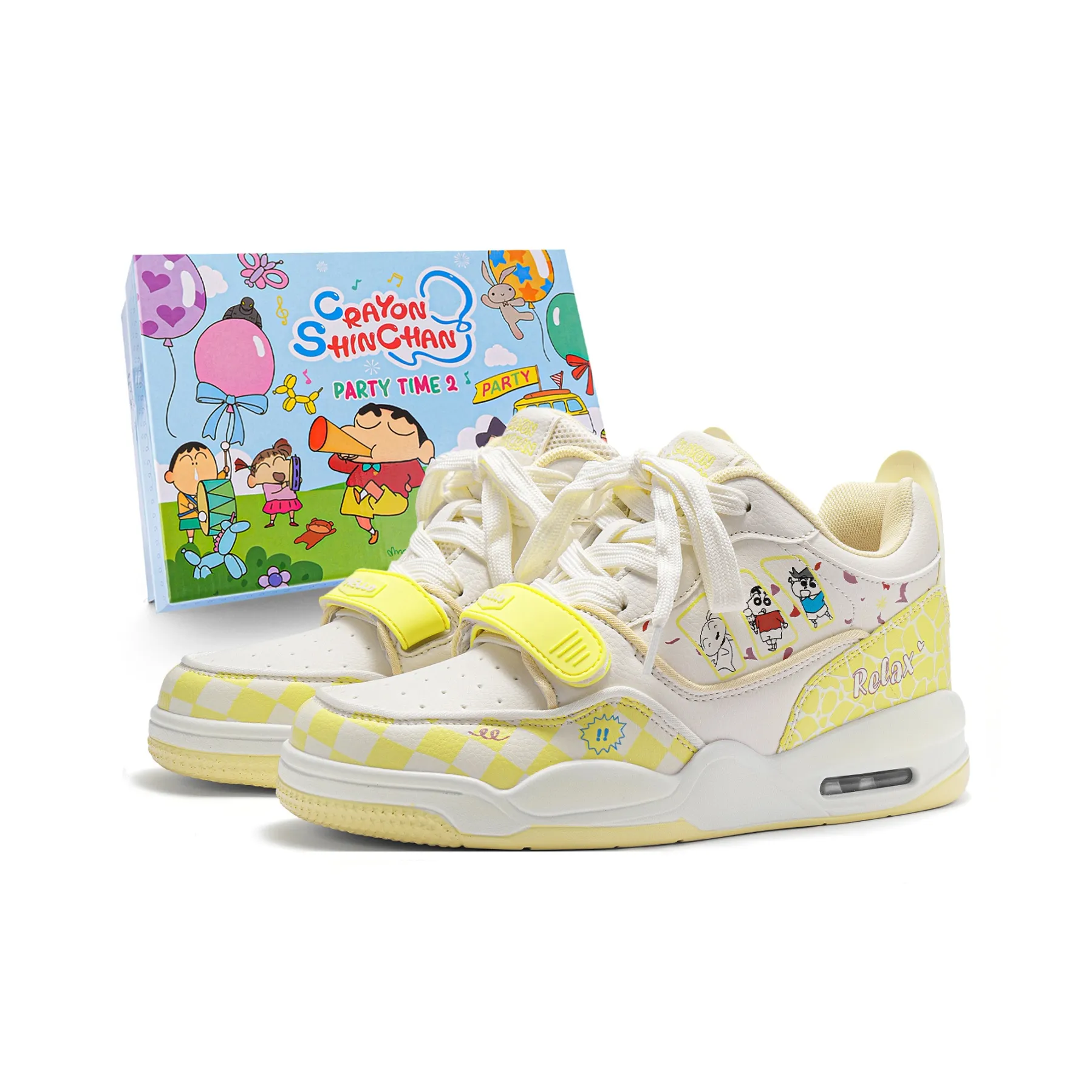 Crayon Shinchan Низкие кроссовки для скейтбординга унисекс