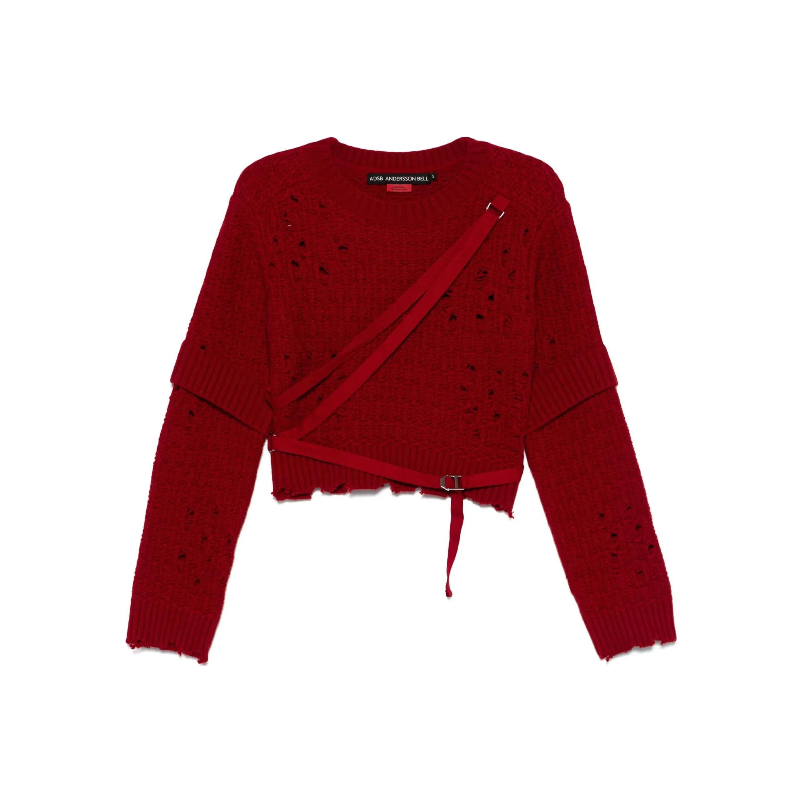 ANDERSSON BELL Collaboration FW24 Свитер Женский Алый