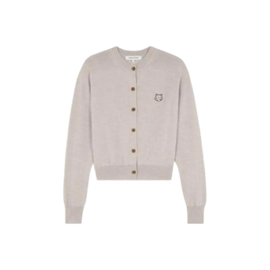 Maison Kitsune Свитер Женский Бежевый