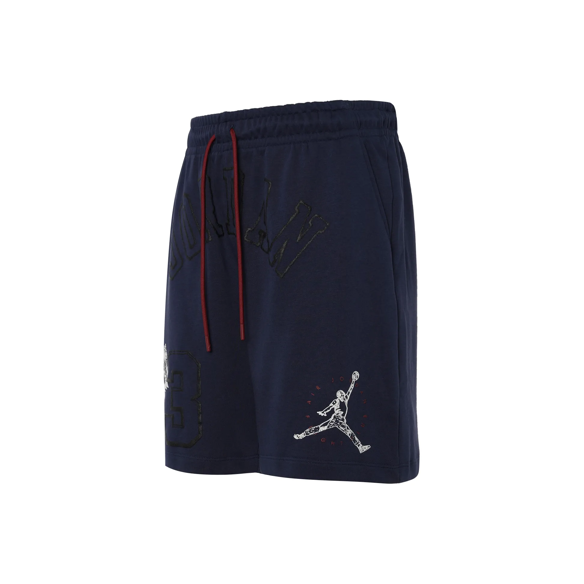 Jordan Essentials Men's Mid-Rise Woven Shorts Navy