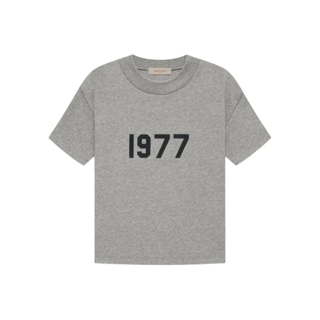 Software striped-print T-shirt Essentials Women's T shirt Dark Oatmeal