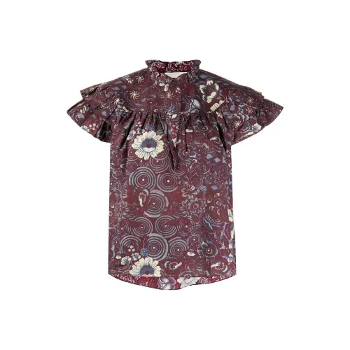Ulla Johnson Фиолетовые Женские Рубашки T