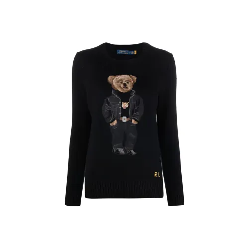 Polo Ralph Lauren Черные Женские Свитеры