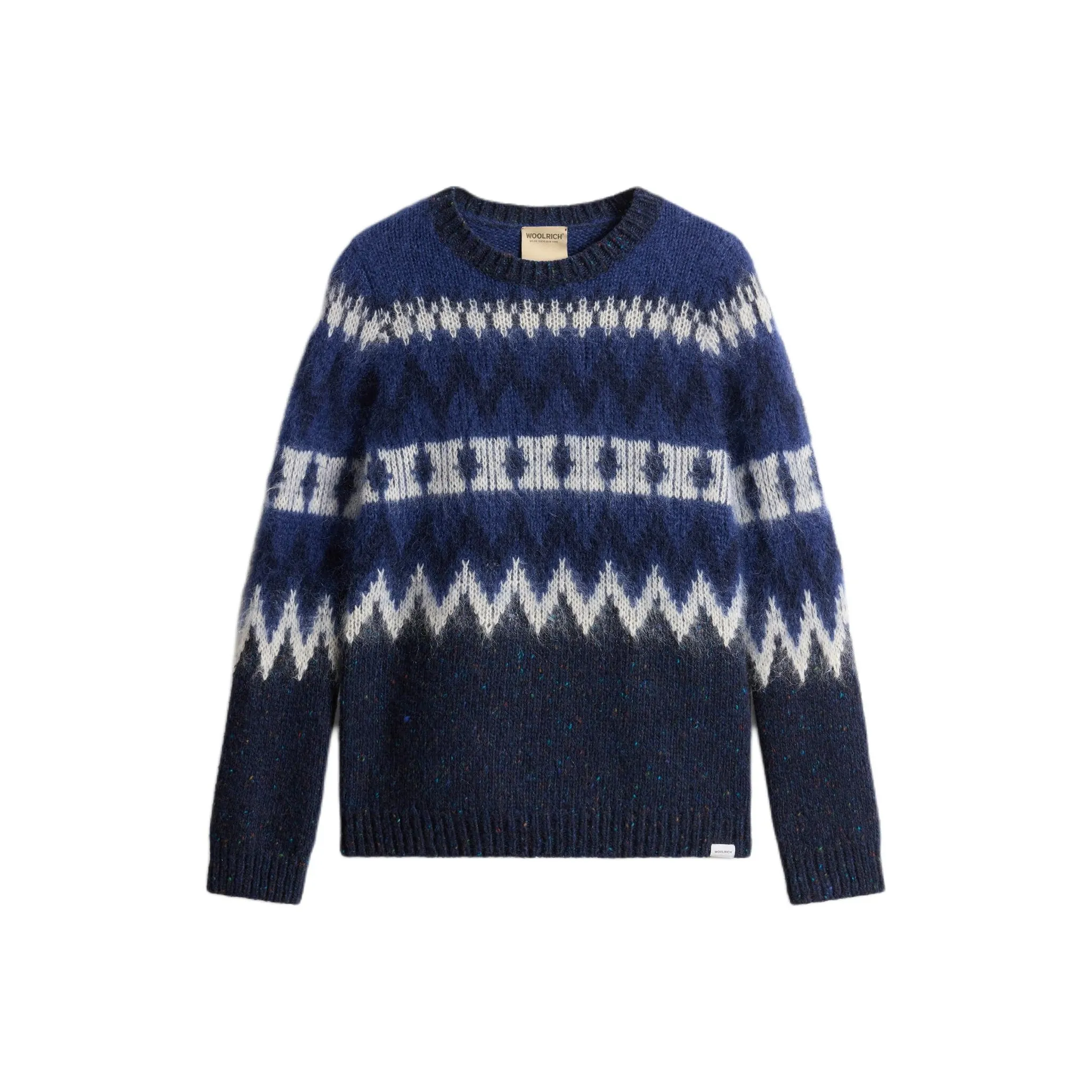 WOOLRICH SS24 Свитер Женский Средиземноморский Синий