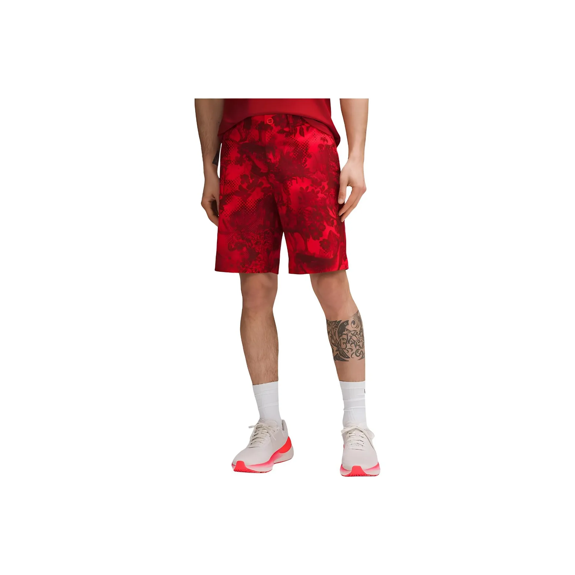 Lululemon Team Canada WovenAir Casual Shorts Men's Sports Red