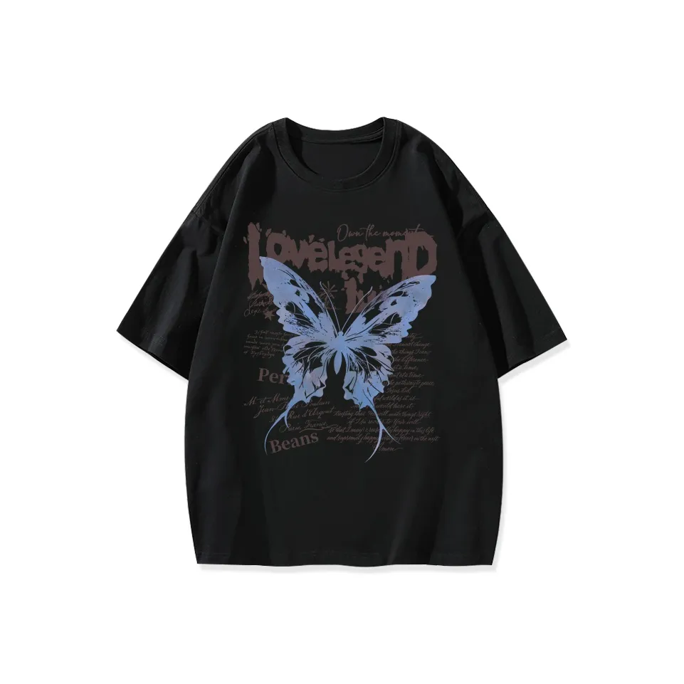 ILYOIL Regular T Shirt Unisex Blue