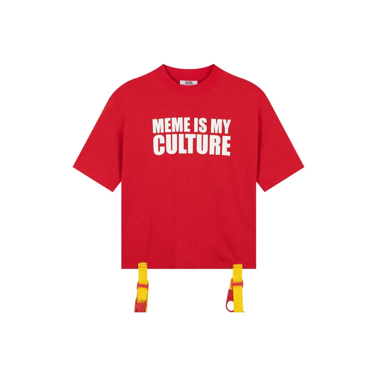 GCDS Красный Женские Короткие Топы