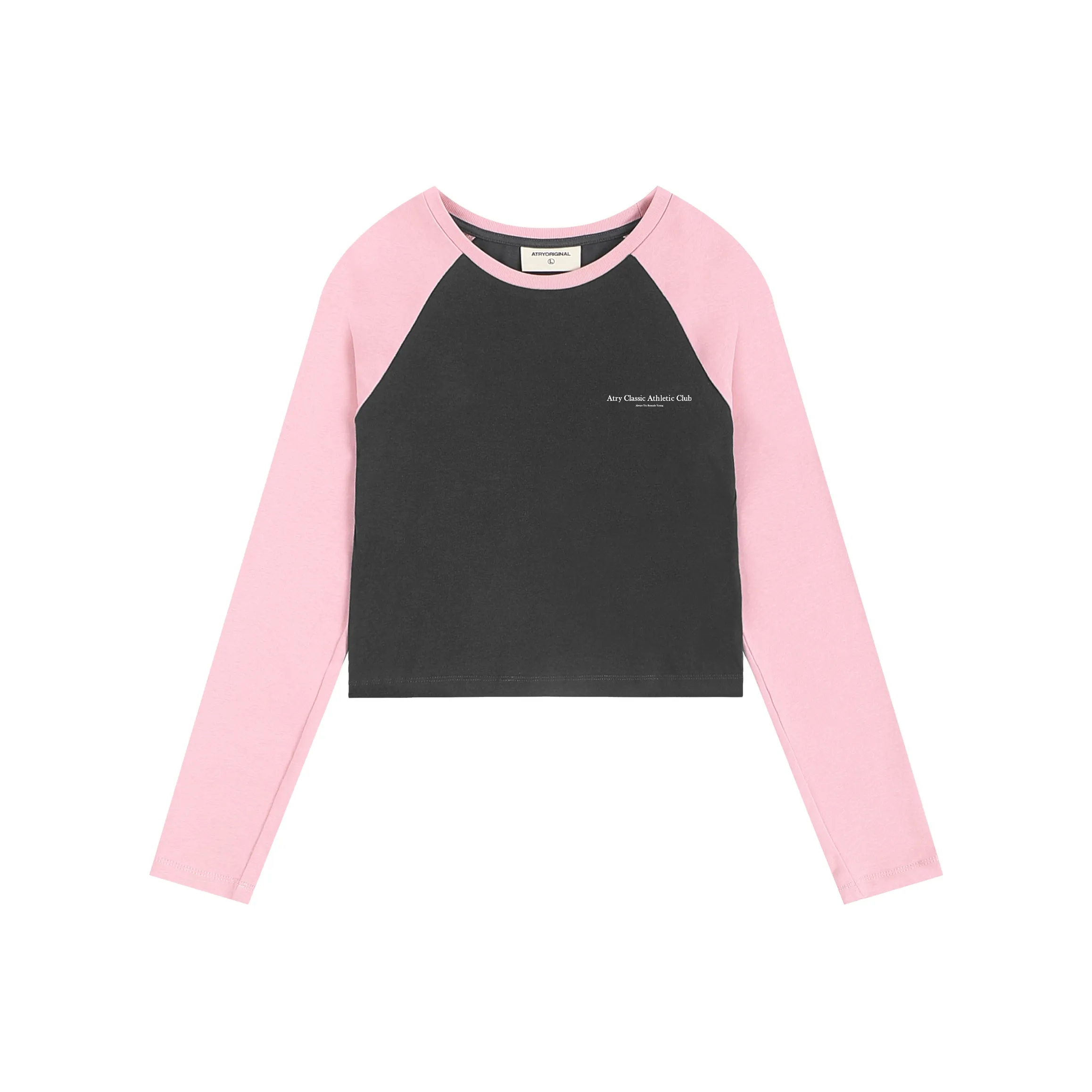 Atry Alphabet slogan series SS24 Реглан рукав T Рубашка Женская