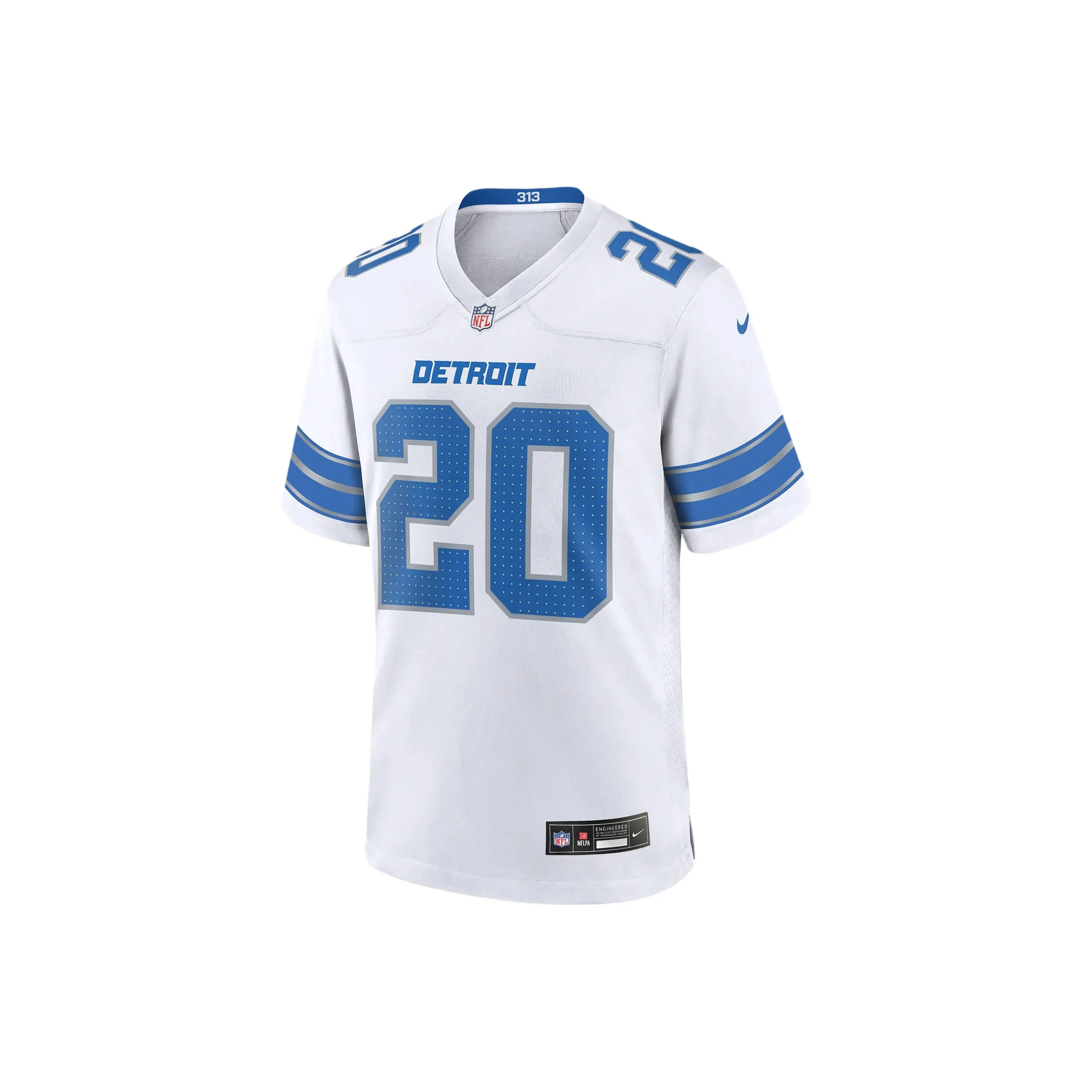 Nike Barry Sanders Detroit Lions Men's Nike Nfl Game Football Jersey