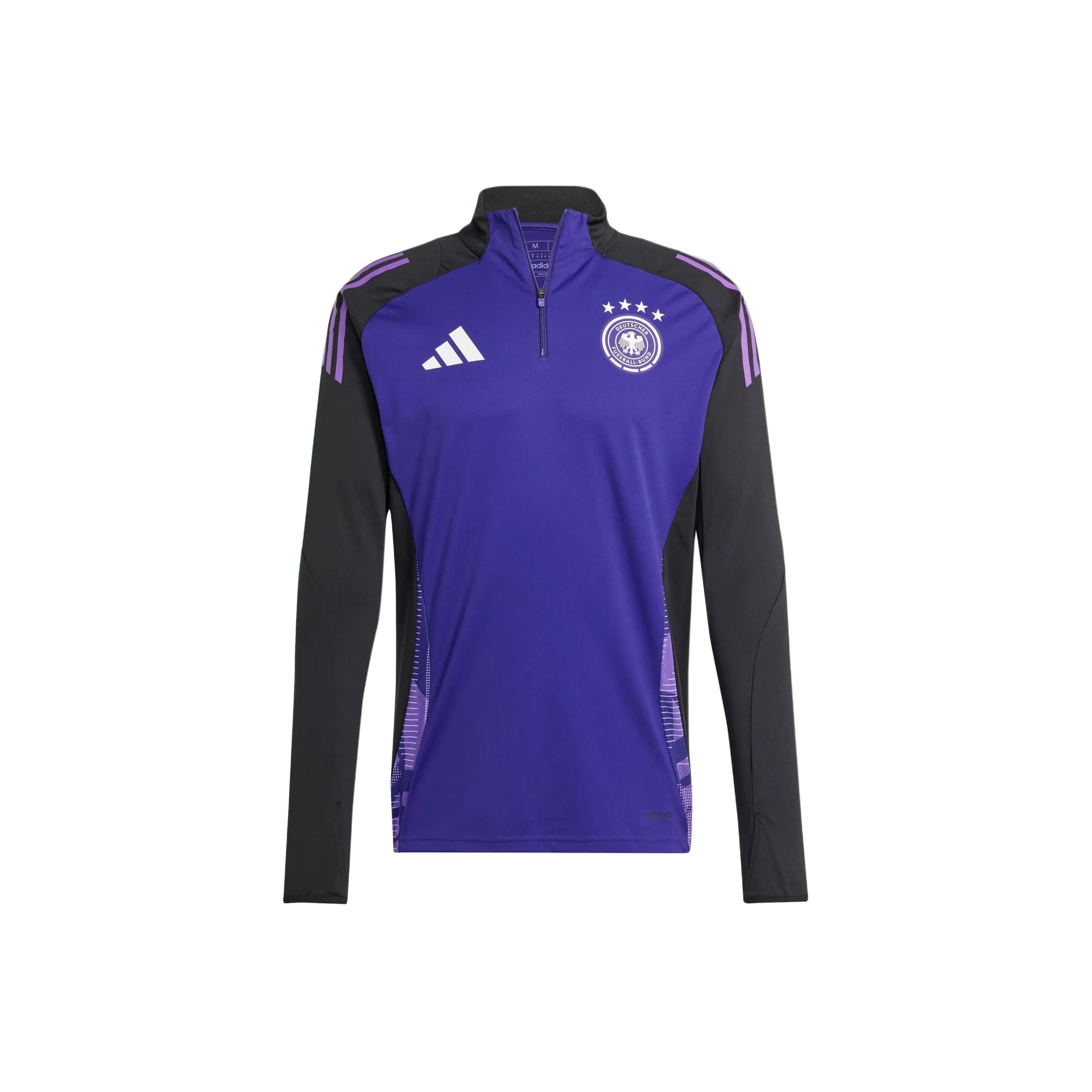 Adidas Germany Tiro 24 Competition Training Top Soccer Jerseys Men's Purple Black