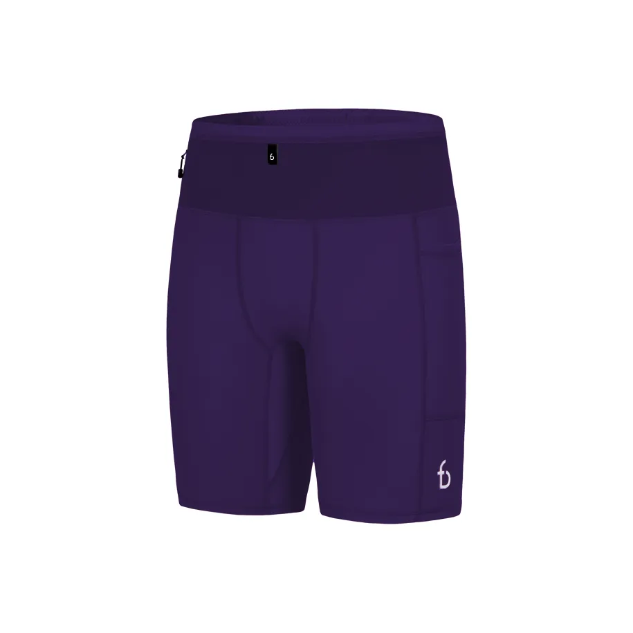 FLIPBELT Бег TIGHT Спортивные шорты Мужские Сумеречный фиолетовый