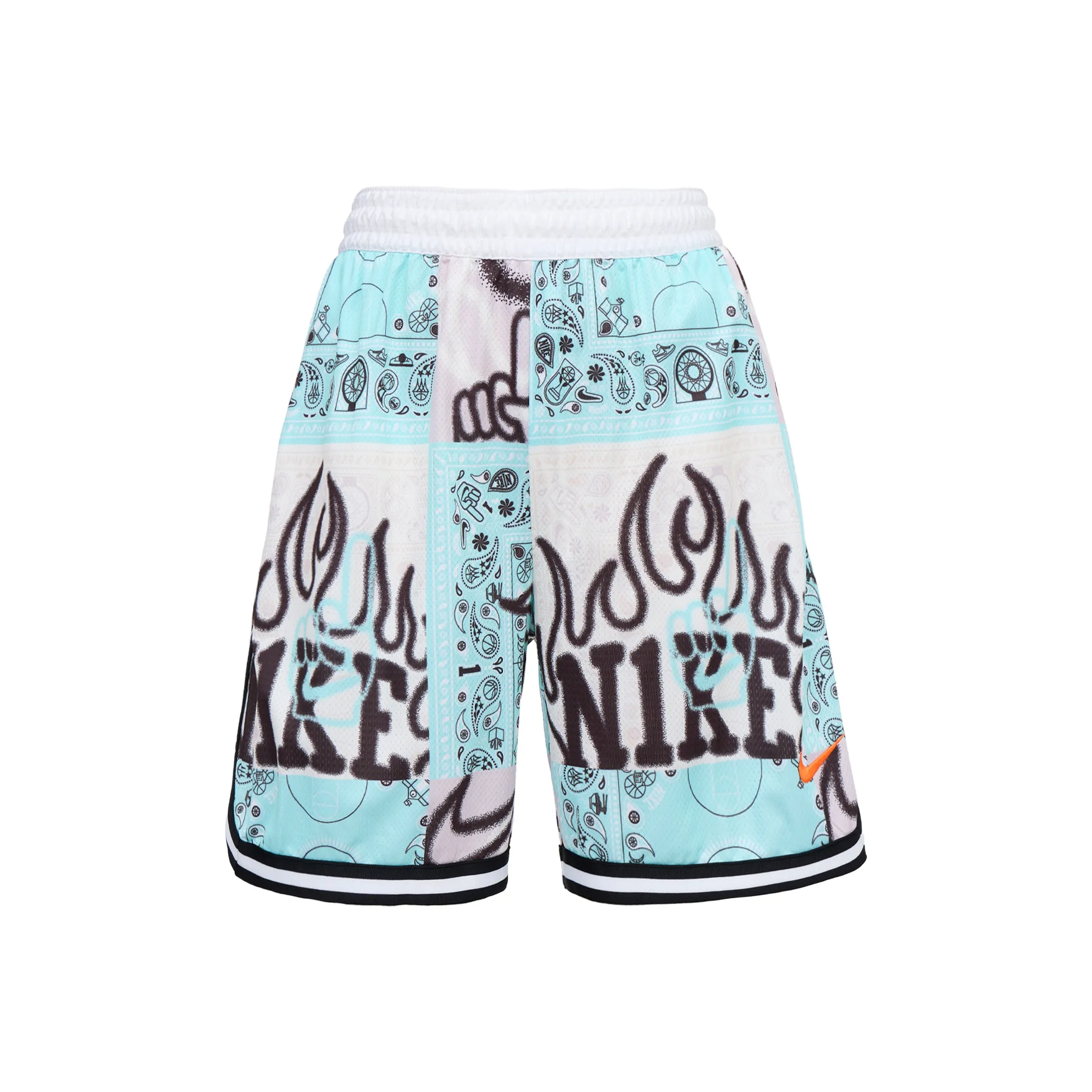 Nike SS23 Resistant High Basketball Series SS24 DNA 'CHBL' Basketball Shorts Men's Pink Blue
