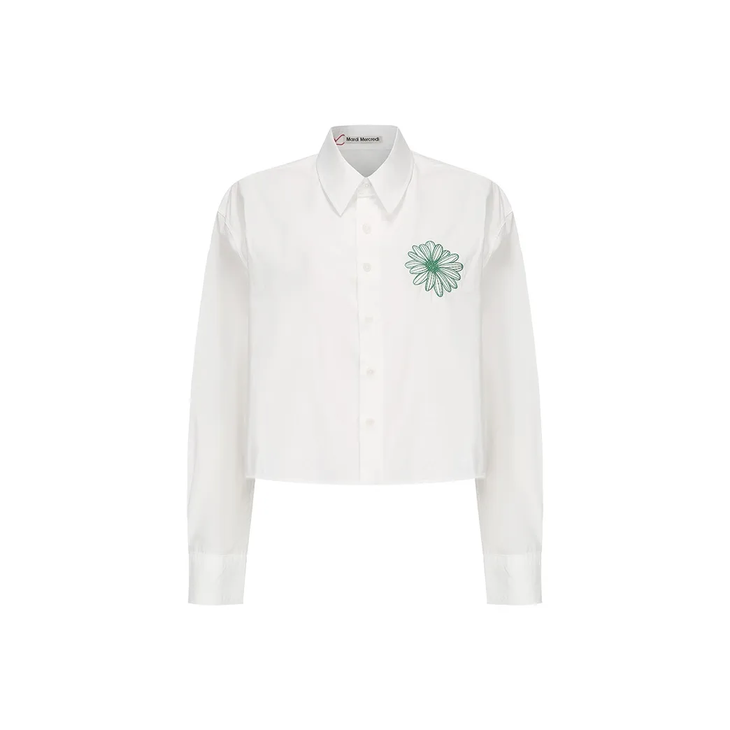 MARDI MERCREDI Crop Tops Women's