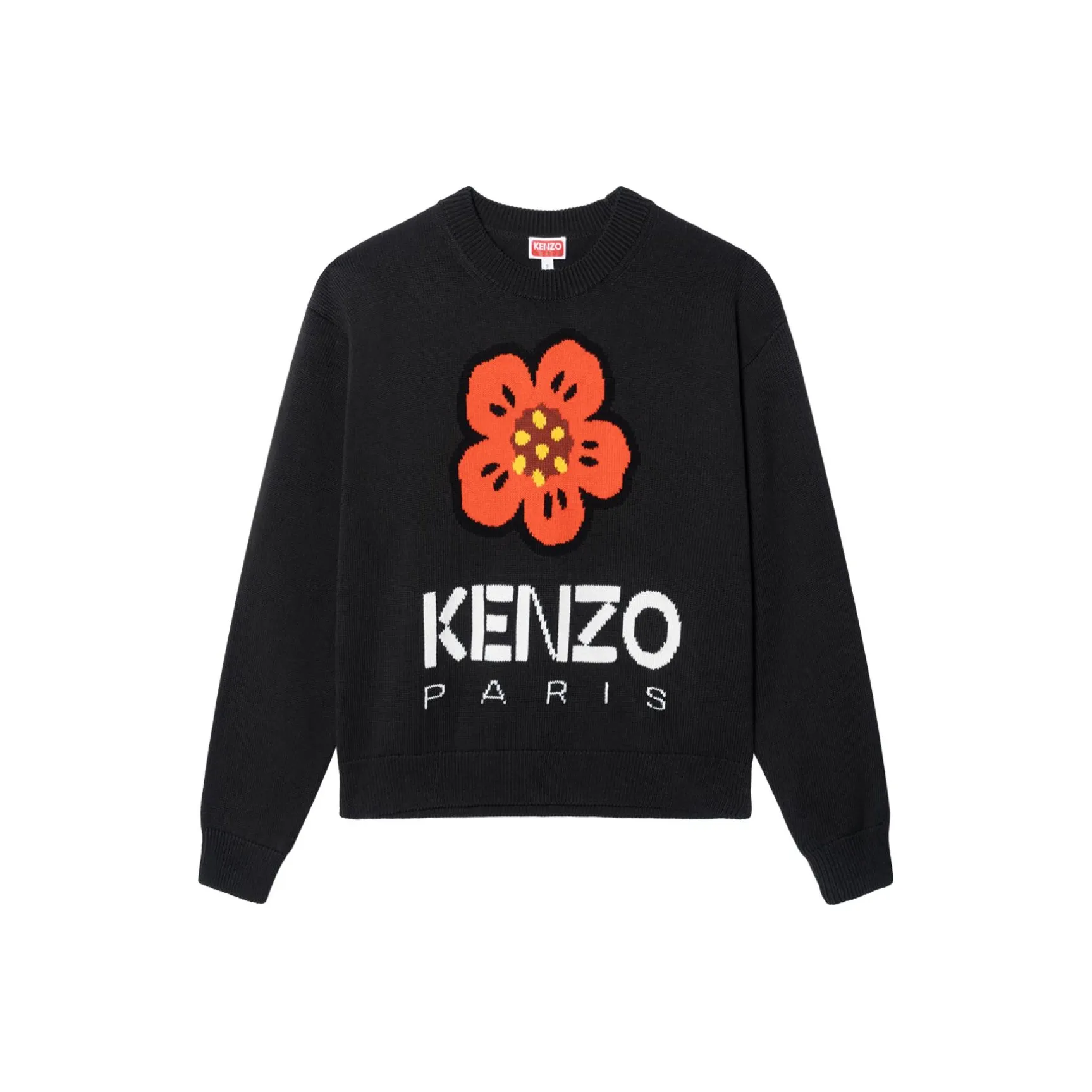 KENZO Boke Flower-intarsia Knit Jumper