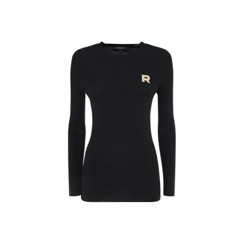 ROCHAS Черные Женские Свитеры