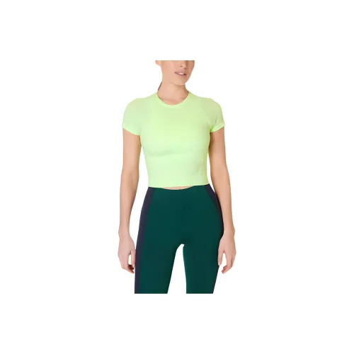 Sweaty Betty Матча Зеленый Женские Футболки