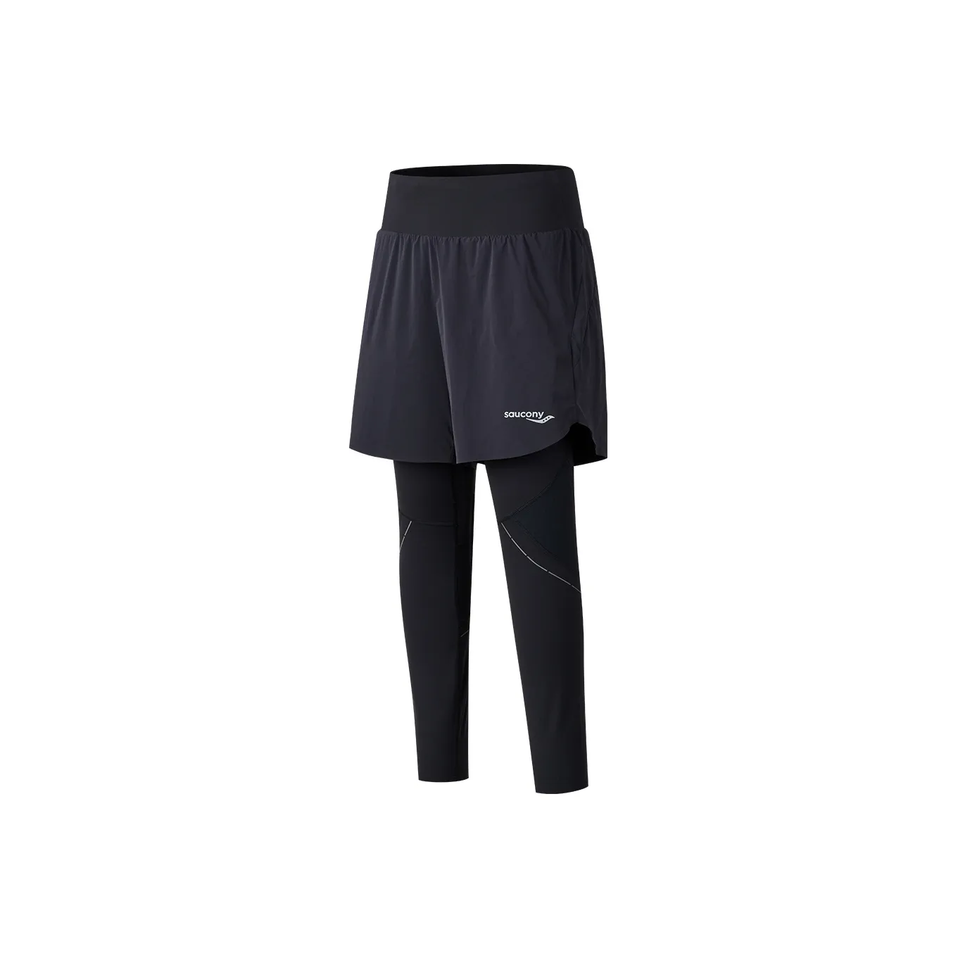 Saucony Running Pants Мужские Глубокий Черный