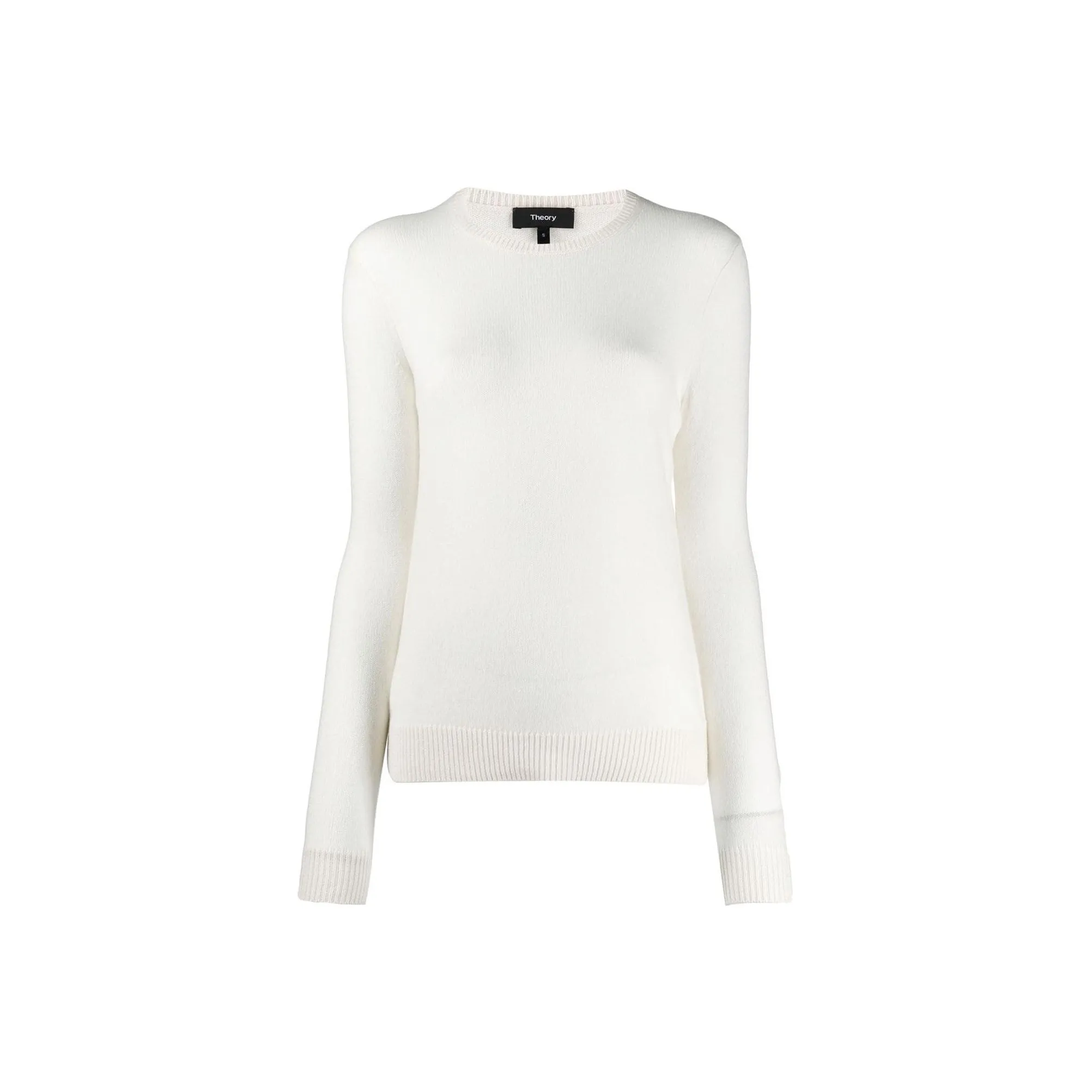 Theory Белый Женские Кашемировые Свитеры
