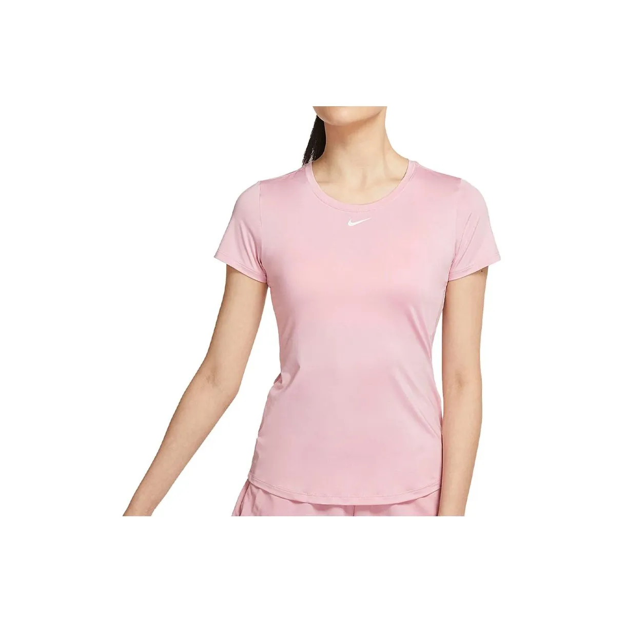 Nike Комплект с короткими рукавами T-рубашка Женская Вишневый цветок Розовый