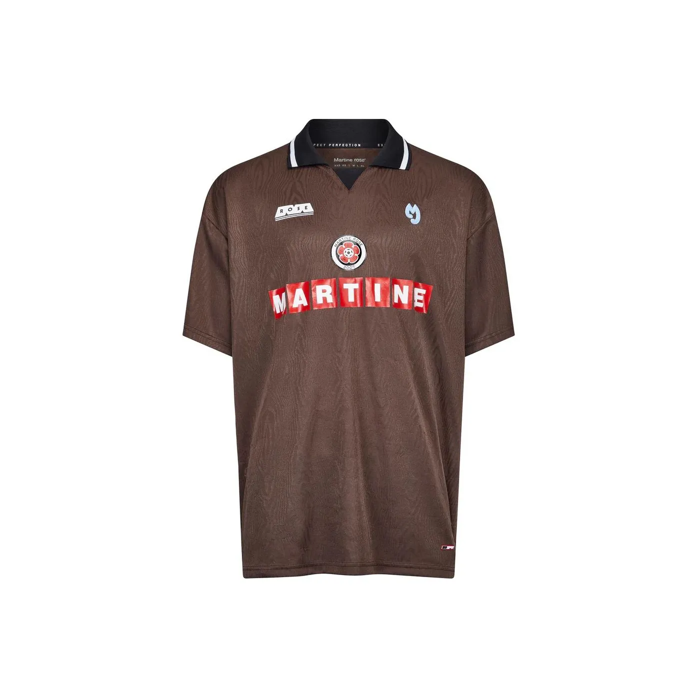 Martine Rose Logo Printed Football T Shirt