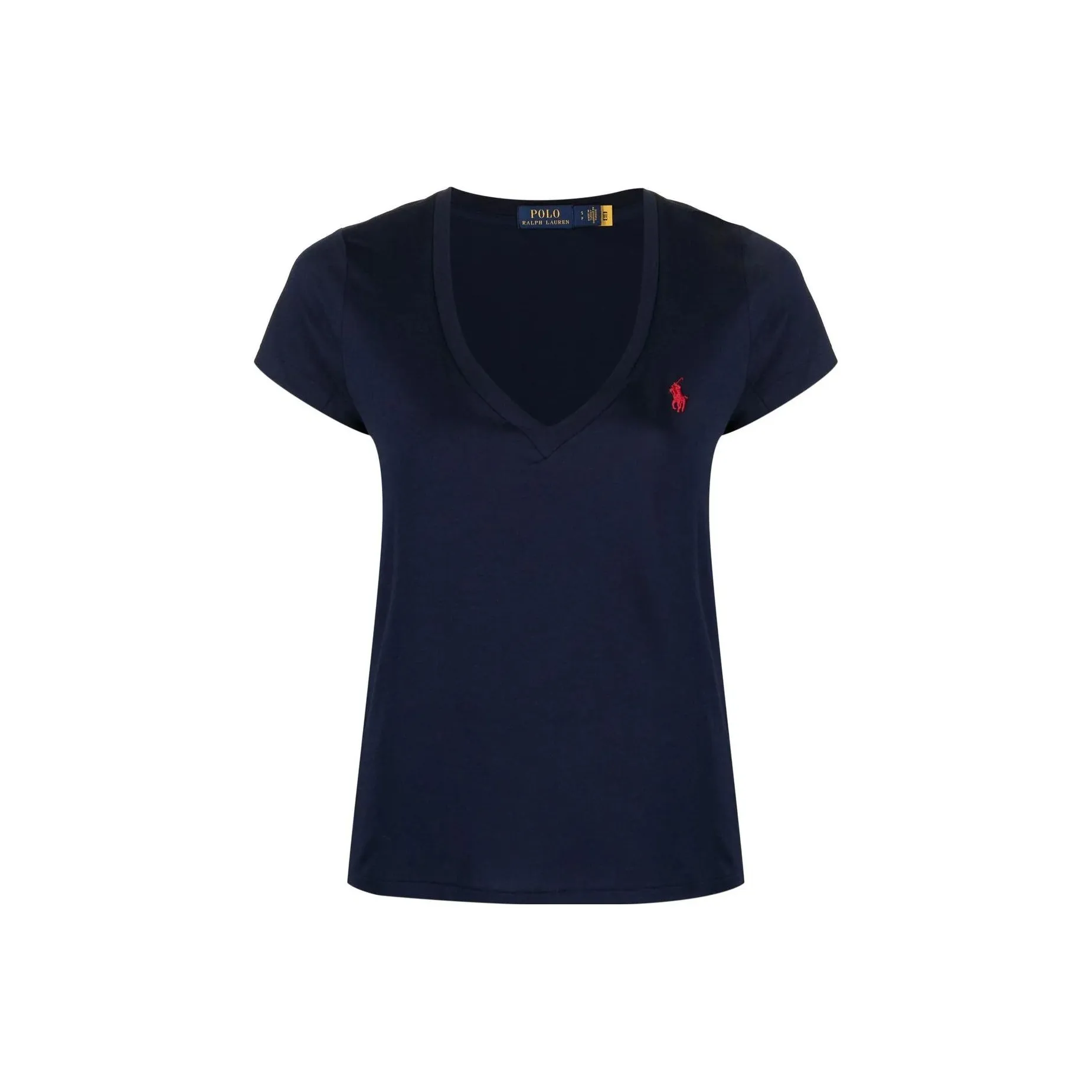 Polo Ralph Lauren Pony Embroidered V Neck T Shirt