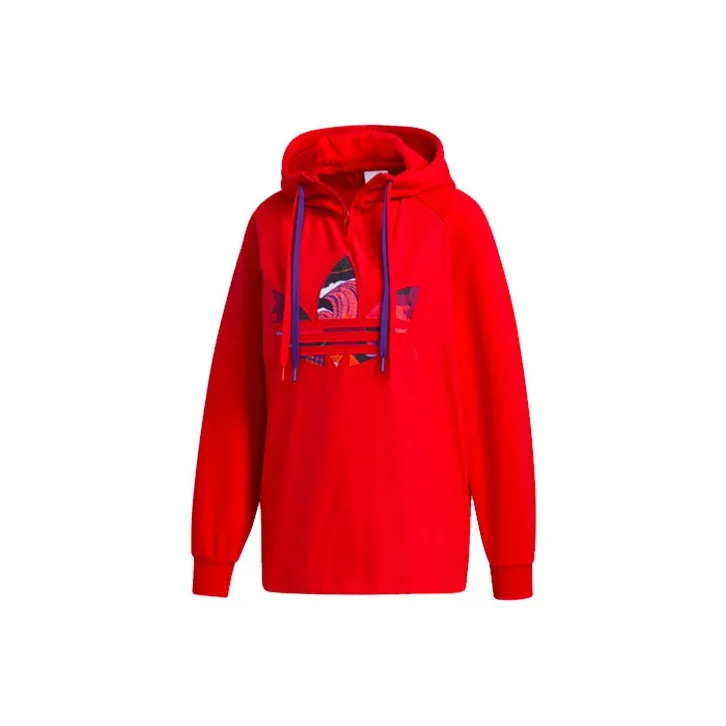 Adidas Originals Толстовка Женская Светло-Красная