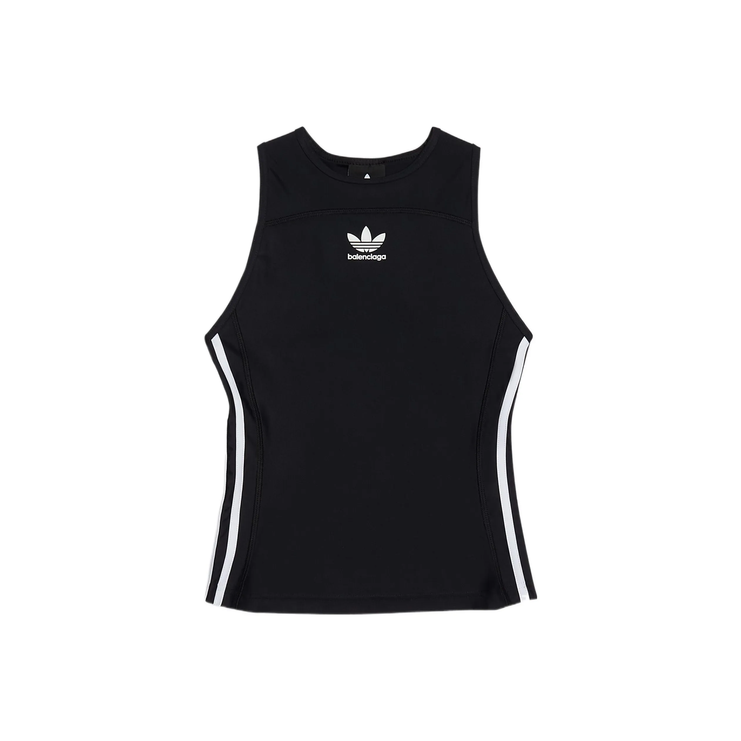 Balenciaga X Adidas Women's Athletic Tank Top Black White
