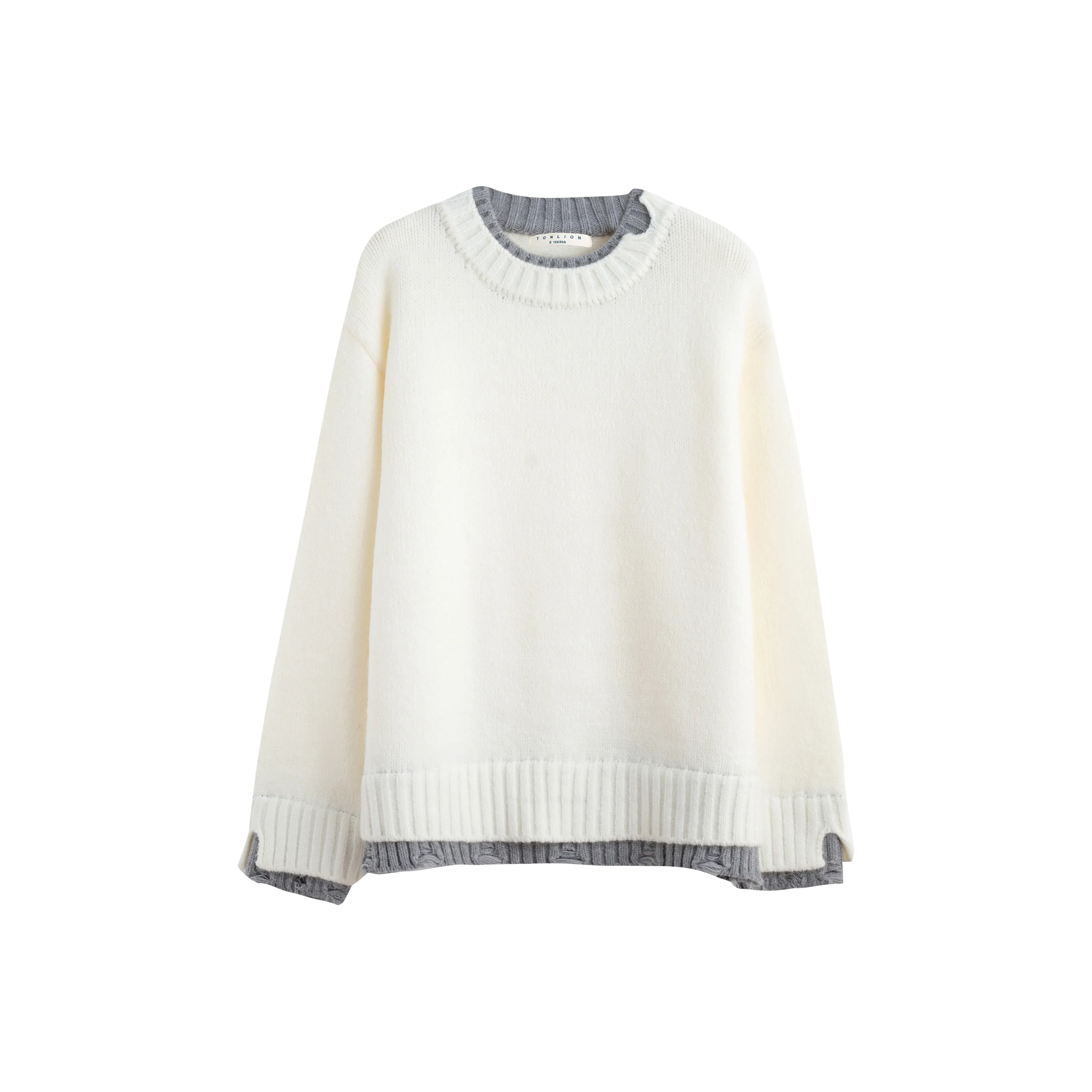 Tonlion Белый Женские Свитера